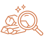 Raw Material Inspection Icon